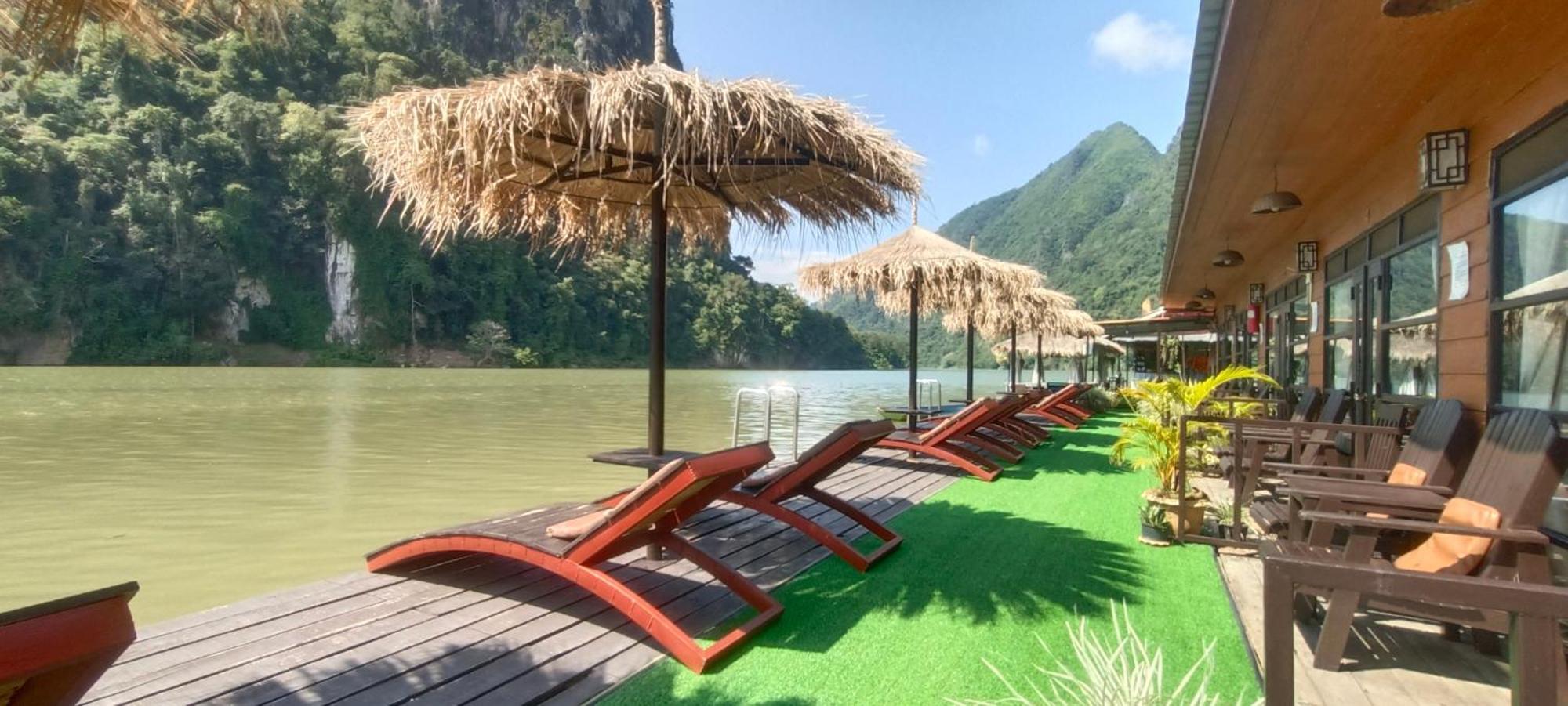 Ou River House Nongkhiaw Exterior foto